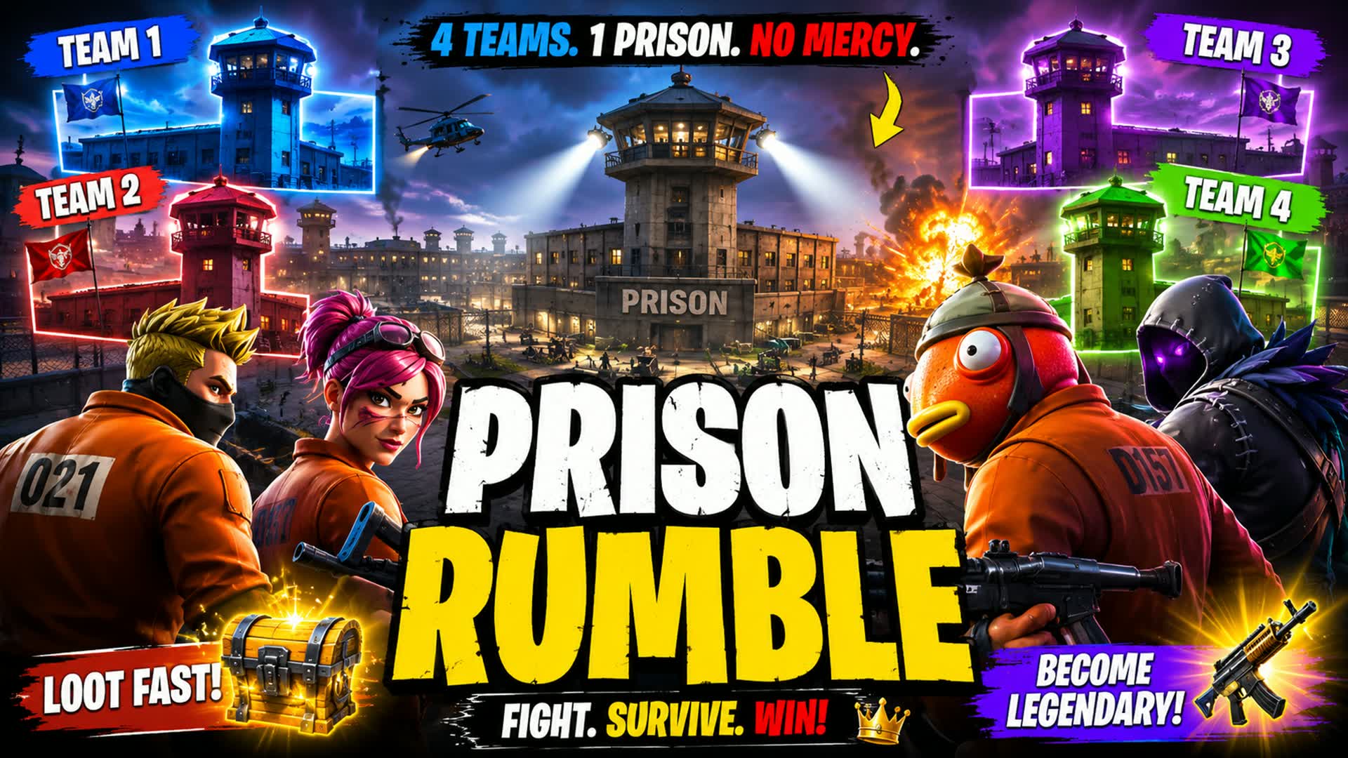 🚔 PRISON RUMBLE 🚔