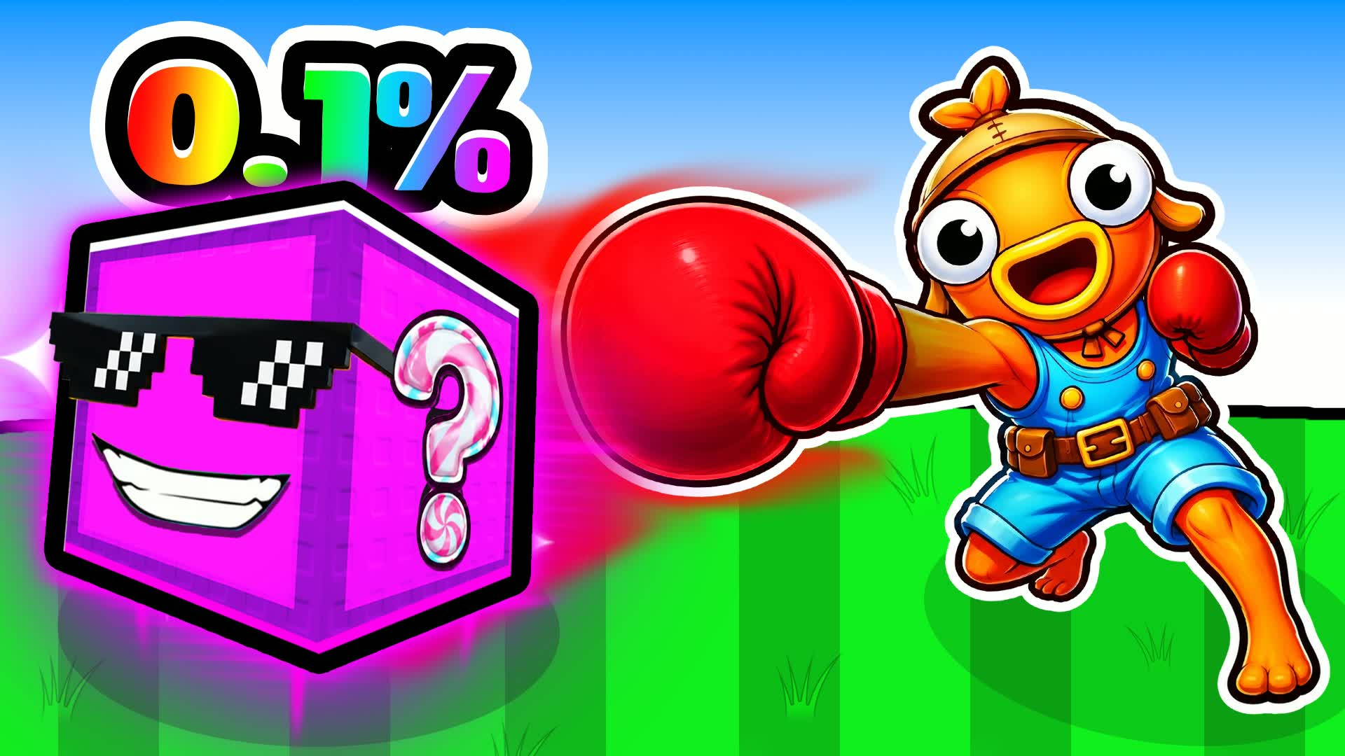 PUNCH A LUCKY BLOCK