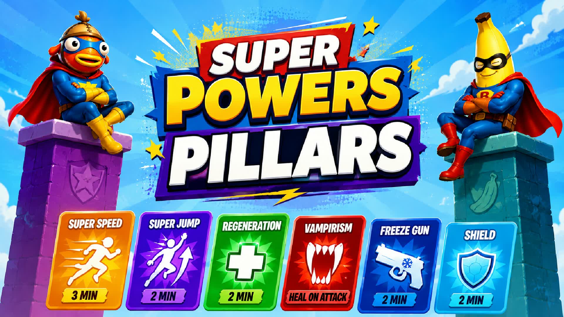 Super Powers pillars