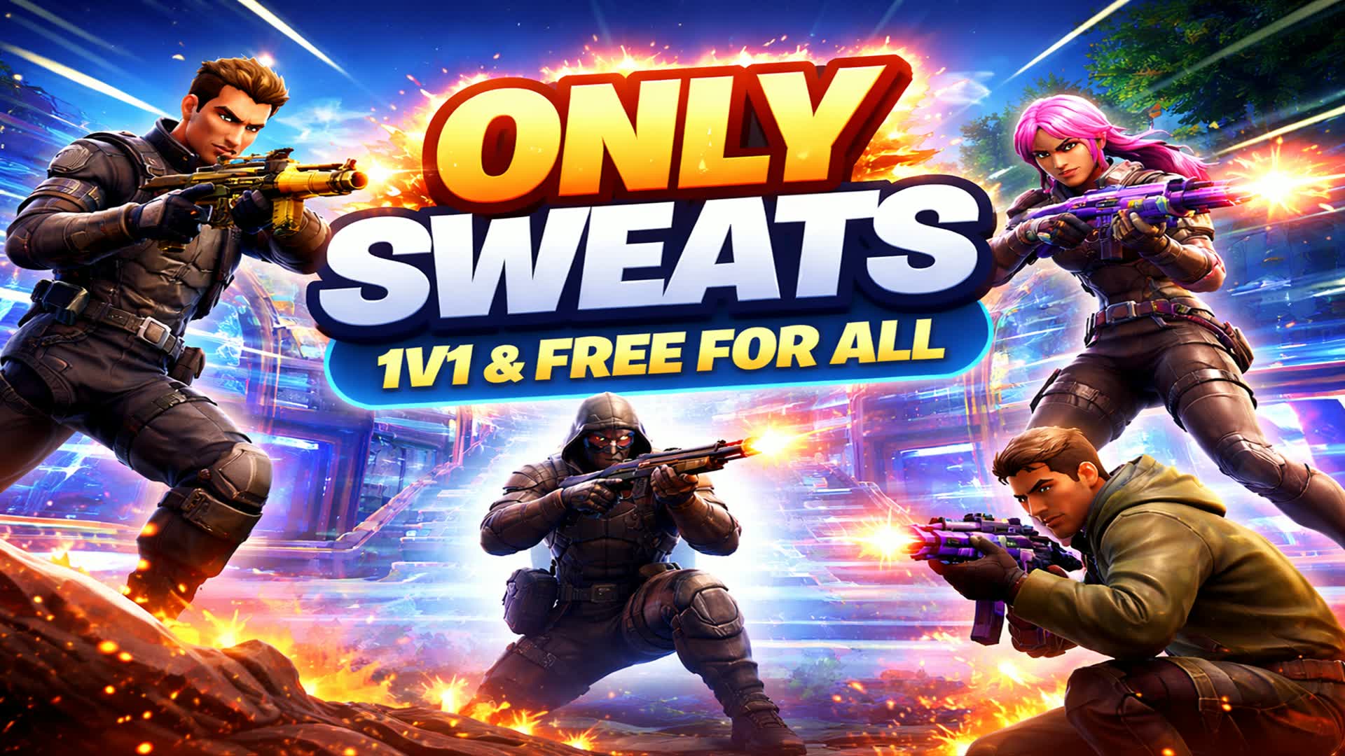 CLUTCH 1V1 – Free For All 🔥