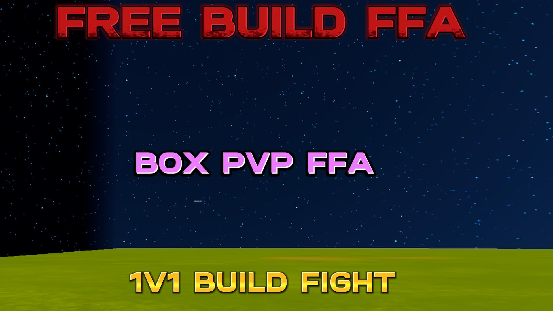 FREE BUILD, BOX PVP, 1v1 Build Fight