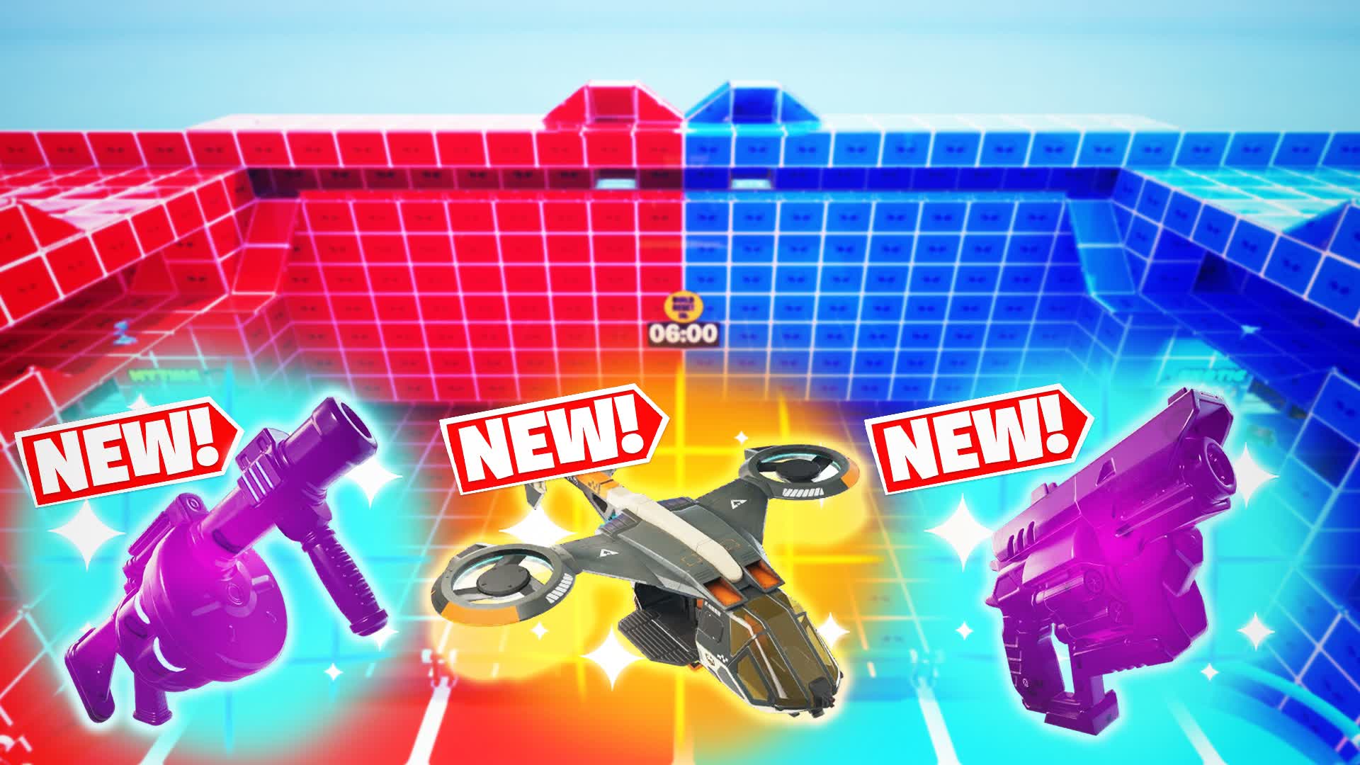 ULTIMATE RED VS BLUE 🔴🔵 WITH NEW GUNS