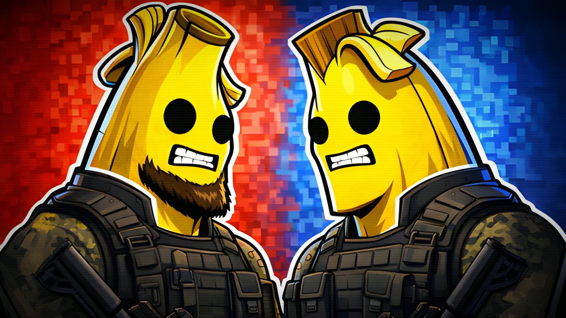 🔴RED PEELY VS 🔵BLUE PEELY