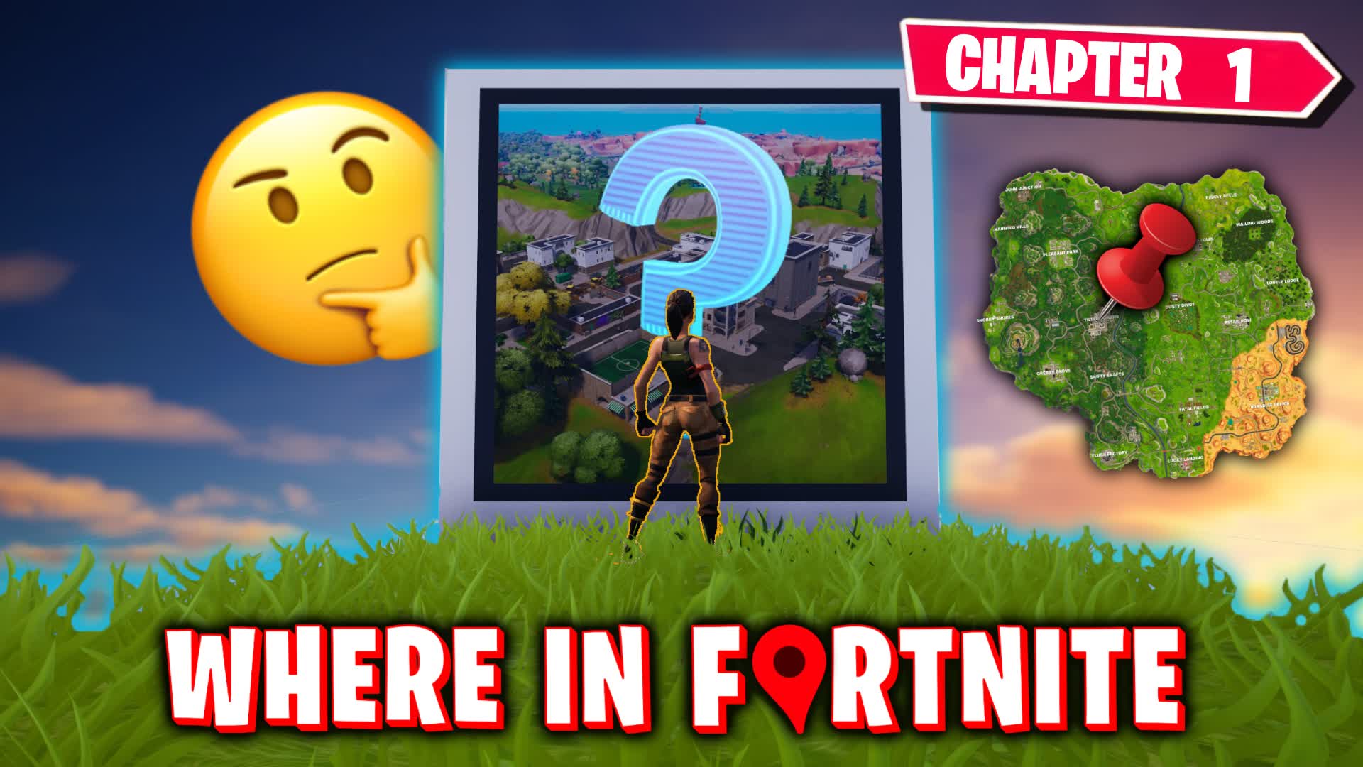 WHERE IN FORTNITE 📌 CHAPTER 1