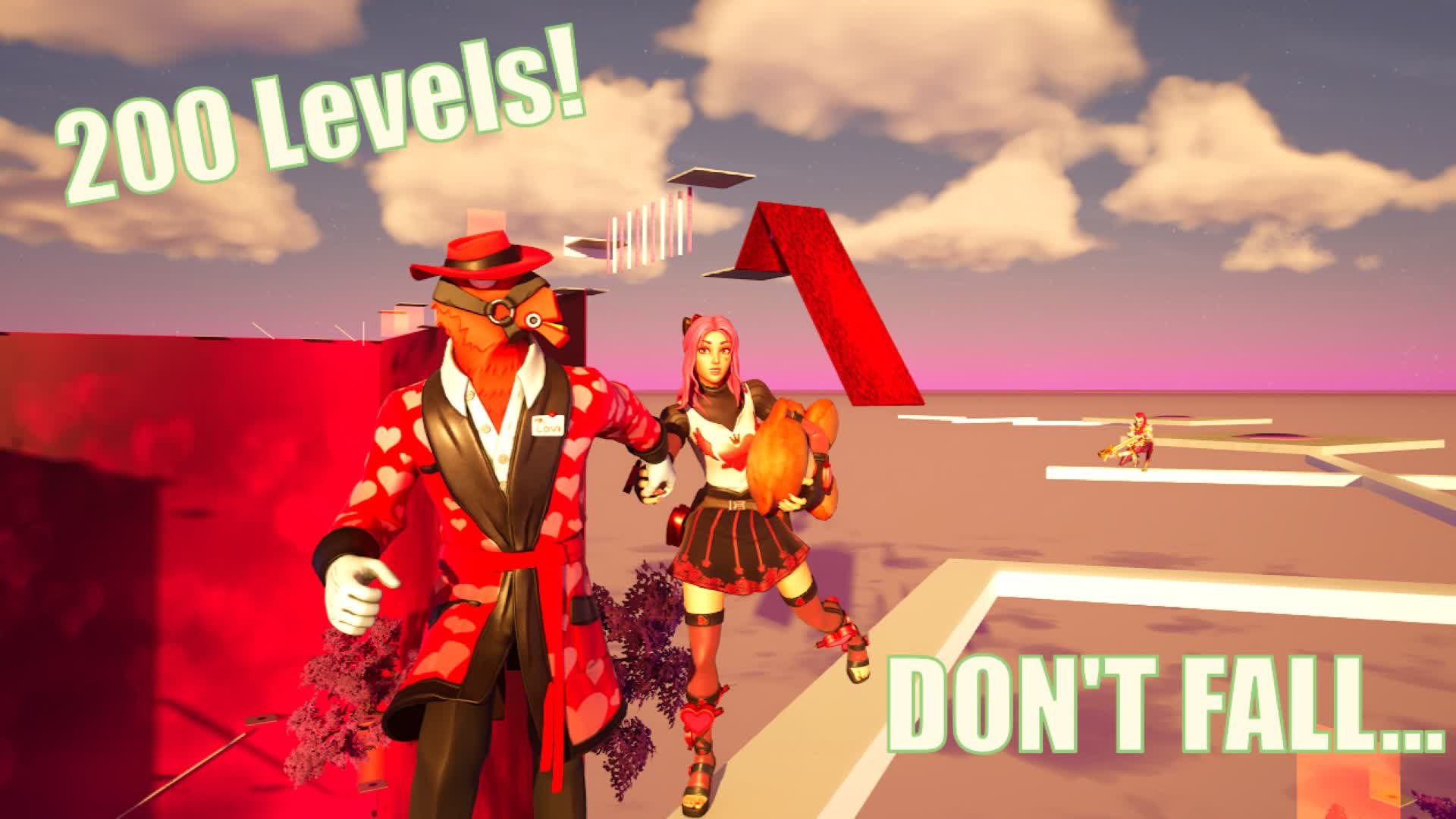 Pretty PARKOUR 200 lvls💘