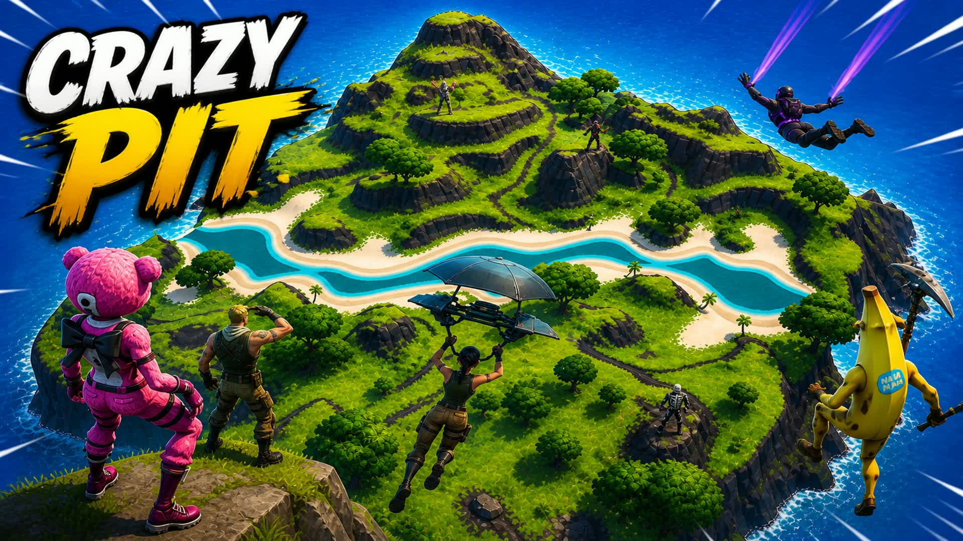 CRAZY PIT WITH ALL WEAPONS!😡