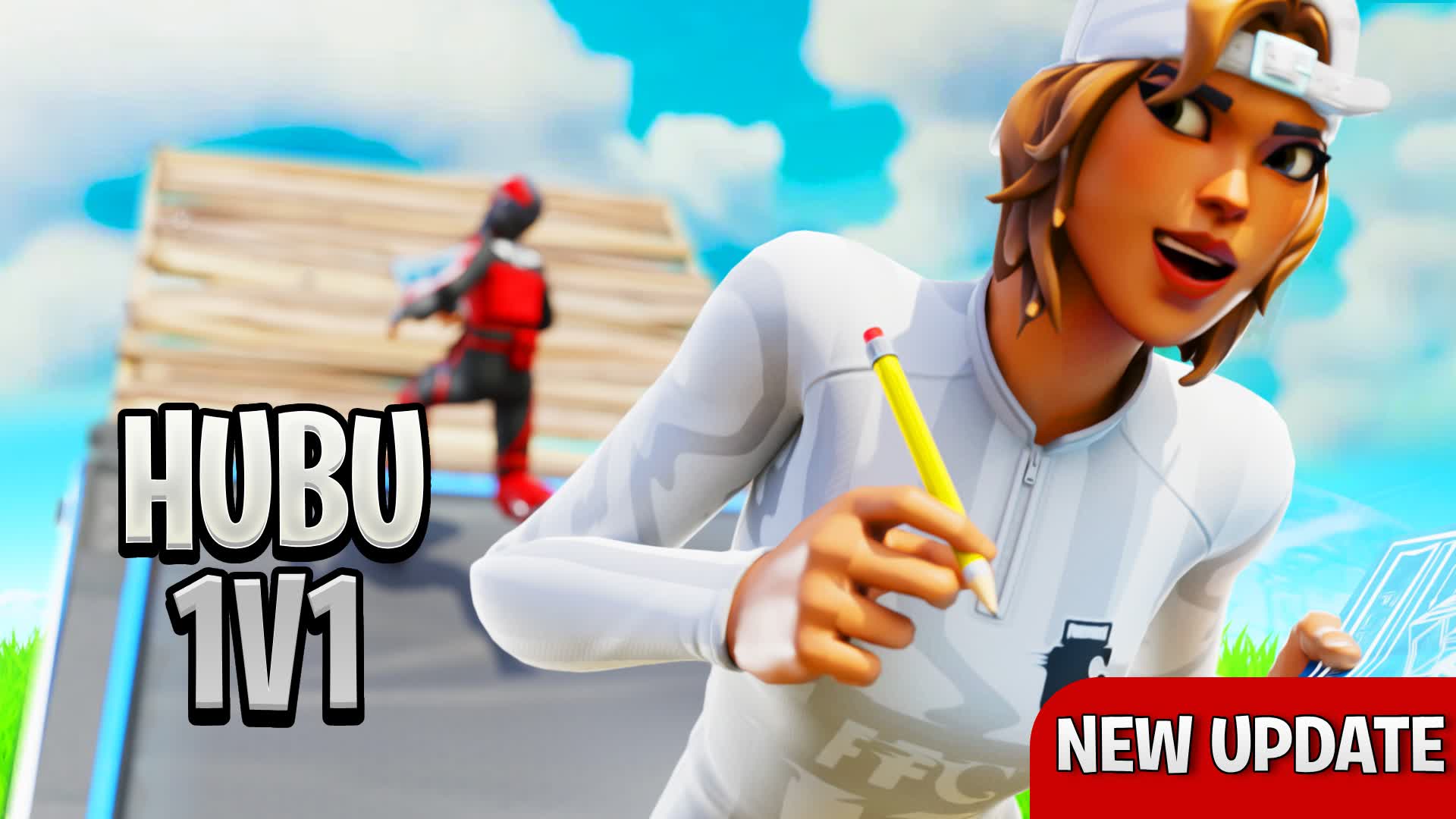 HUBU 1v1 BUILD FIGHT (200 PUMPS)