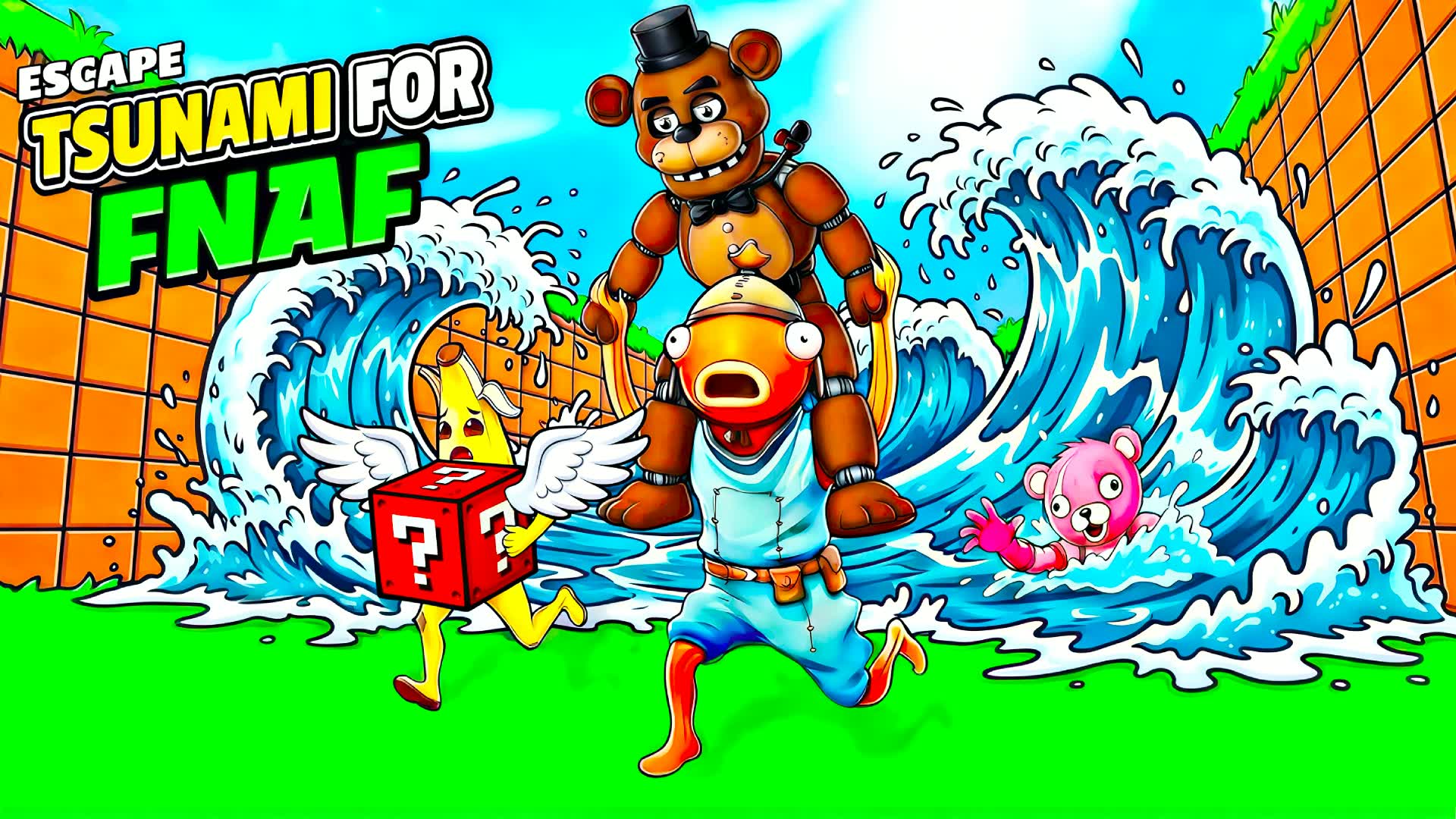 ESCAPE TSUNAMI FOR THE FNAF