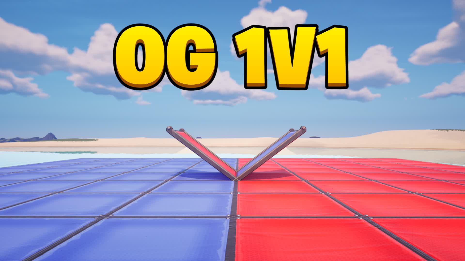 1V1 RED VS BLUE🔴🔵