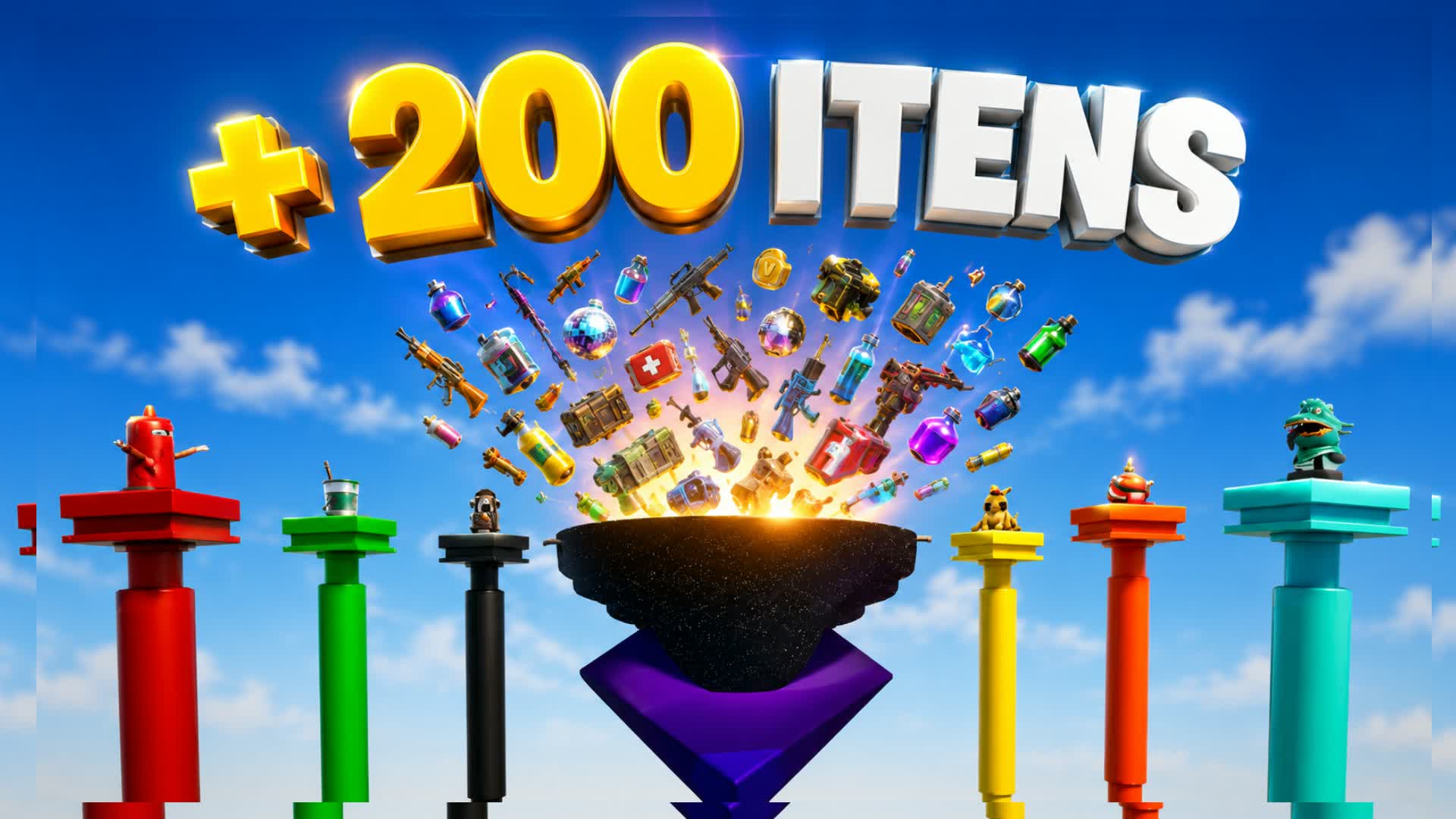 PILLARS  FRENETICO  + DE  200 ITENS