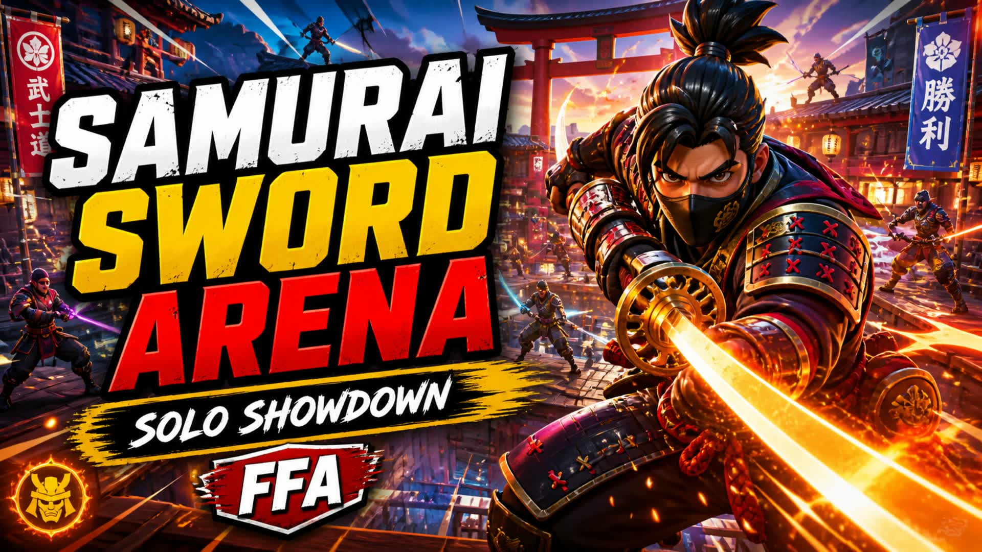 Samurai Sword Arena: Solo Showdown (FFA)