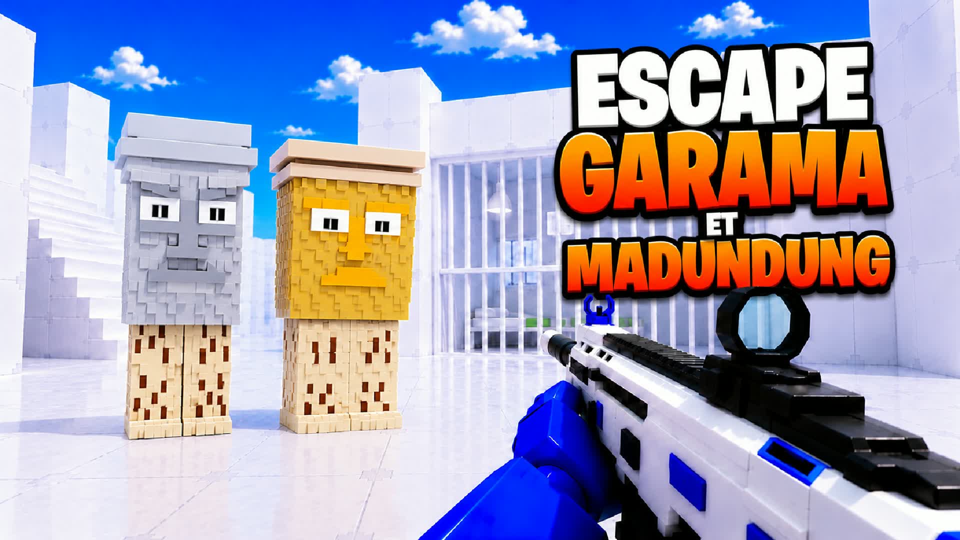garama DEATHRUN ESCAPE parkour !