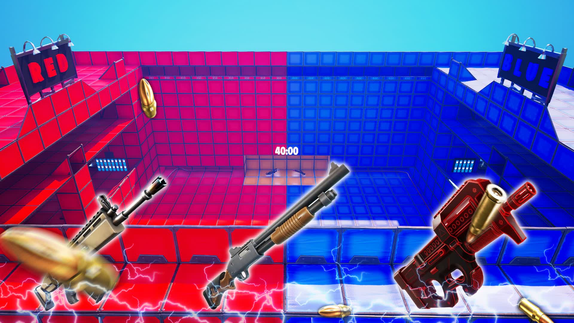 CRAZY RED VS BLUE 🔴🔵