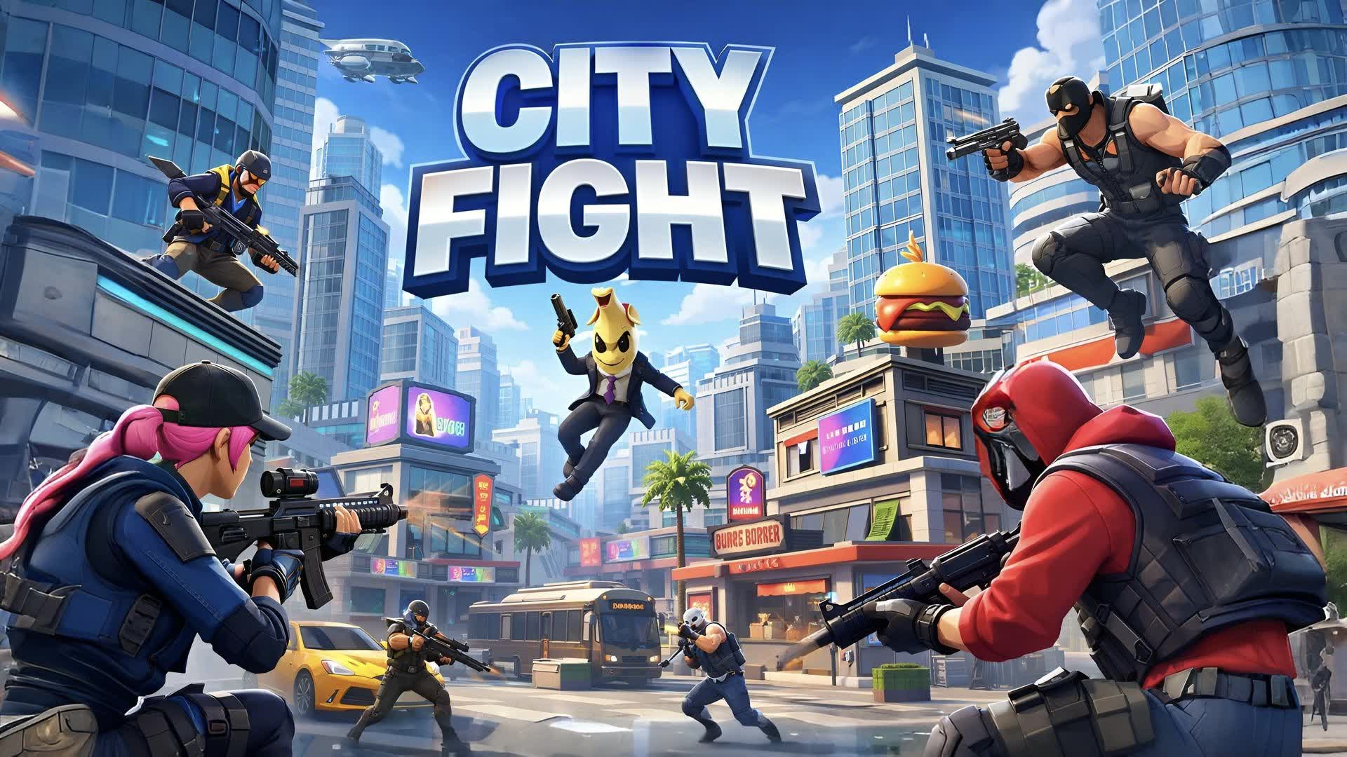 🌆 THE CITY 💥 FREE FOR ALL FIGHT 🔫 FFA