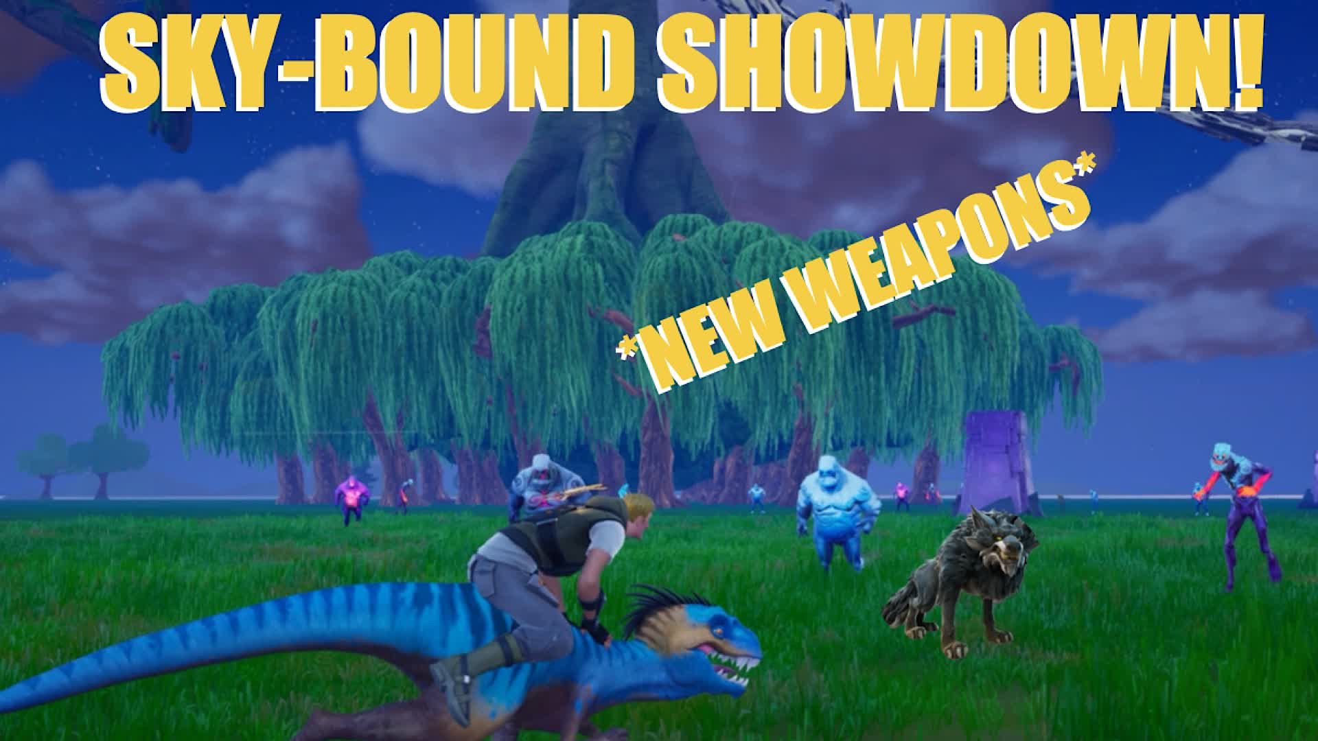 Sky-Bound Showdown! *New Weapons*