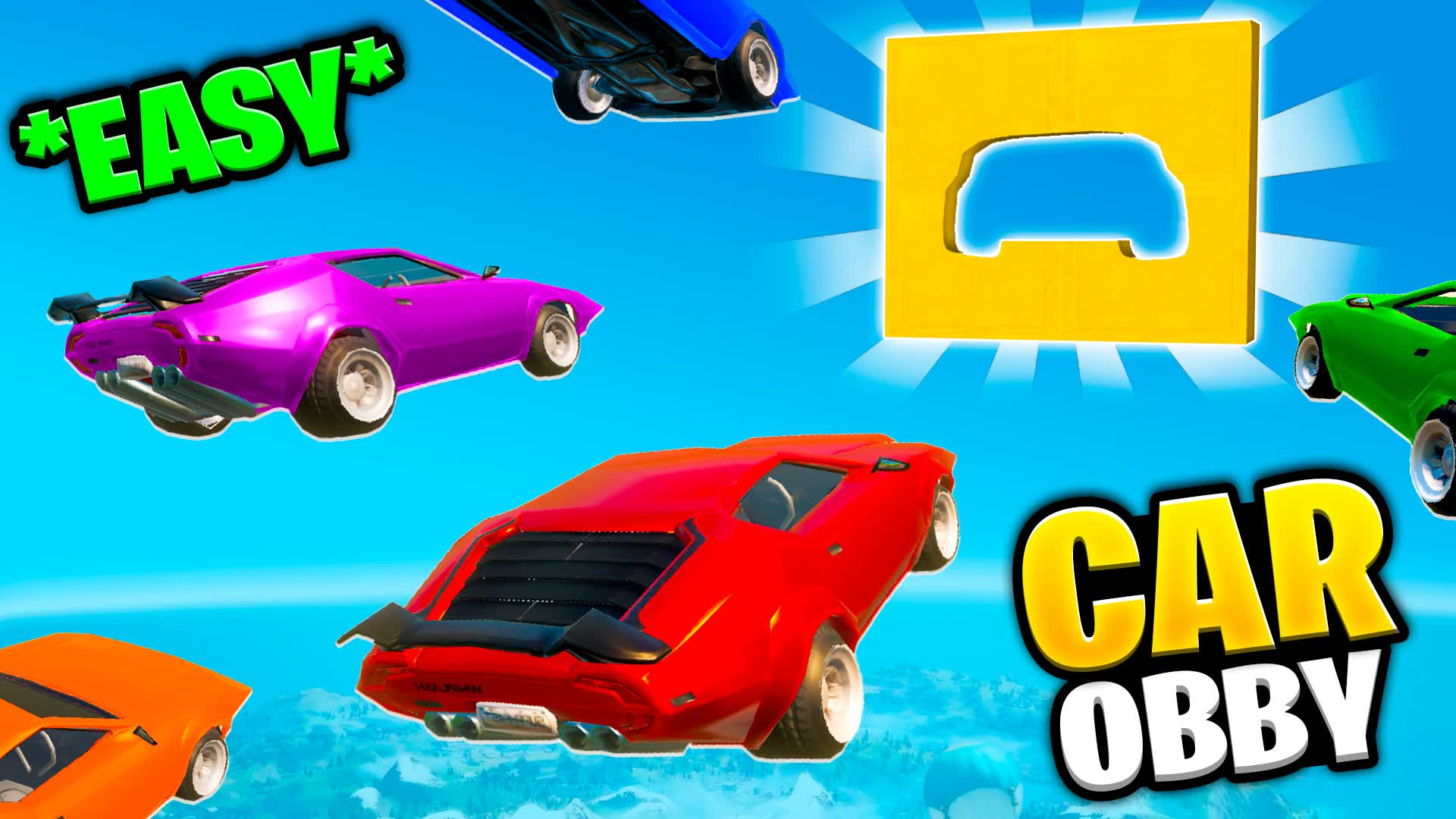 CAR OBBY PARKOUR!🚀