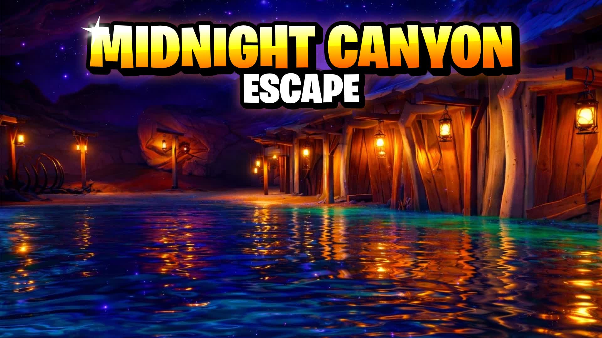 Midnight Canyon Escape Map