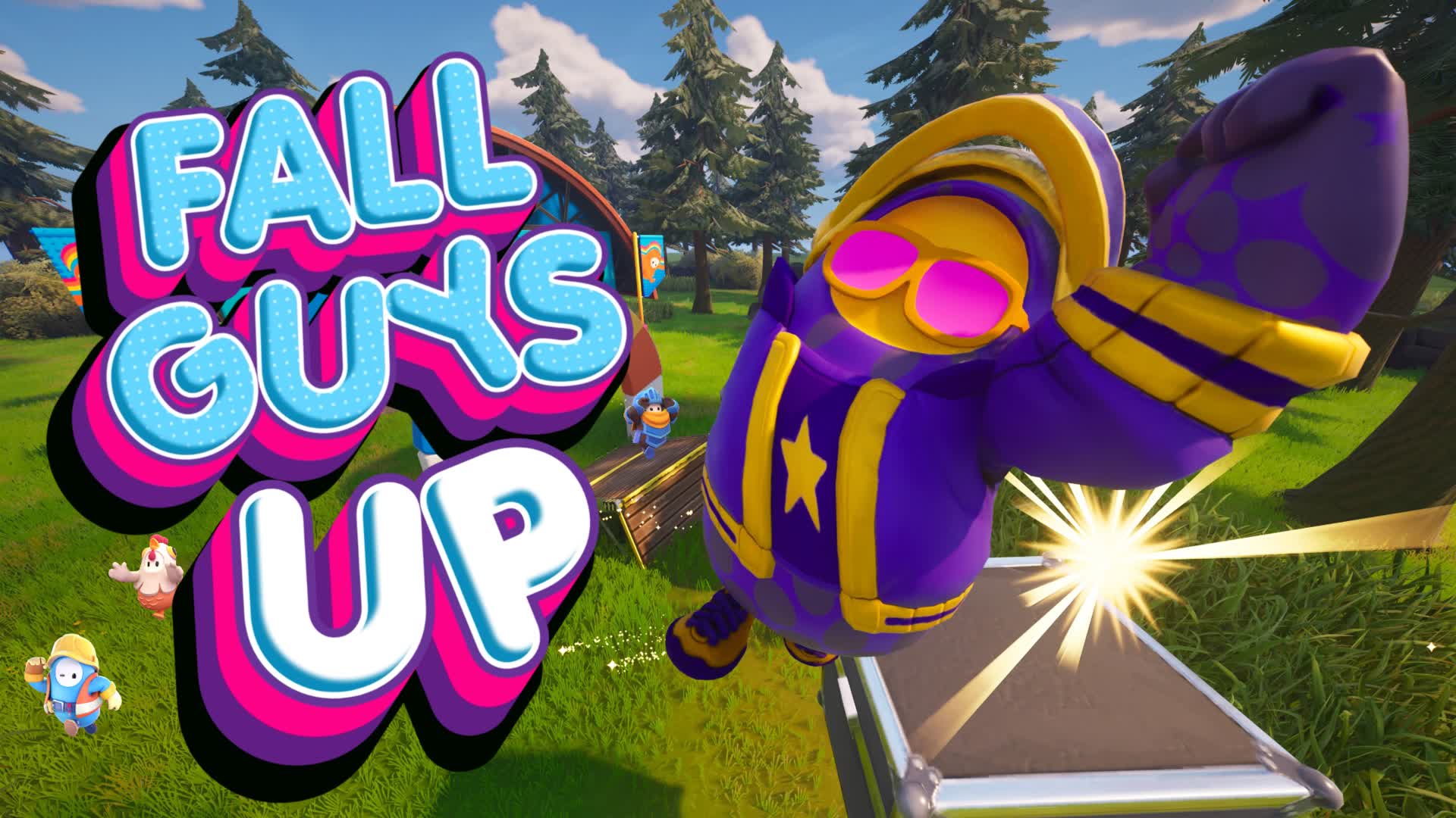 FallGuys UP : 🚩🏁 1000M 🏁🚩