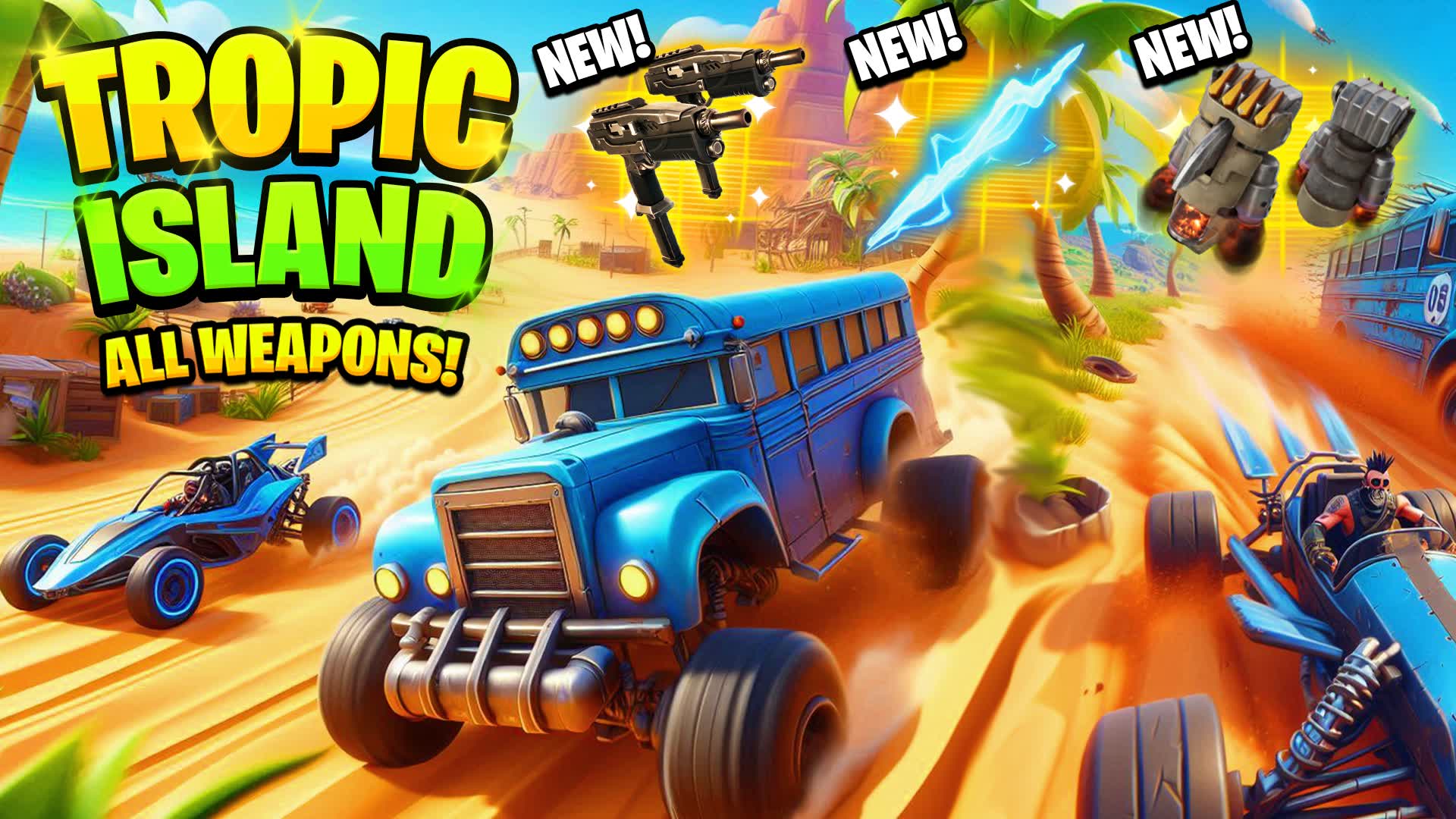 🌴 TROPIC ISLAND DRIVE FFA - ALL WEAPONS
