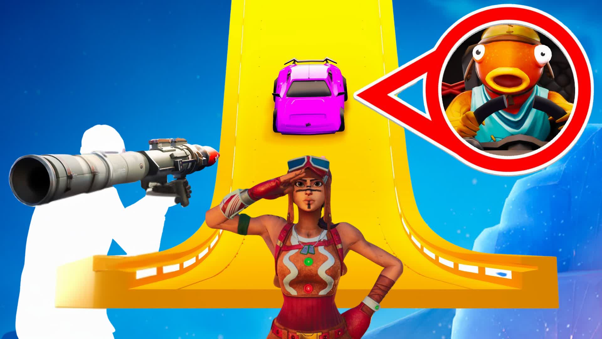 SUPER WINTER ROCKETS VS CARS