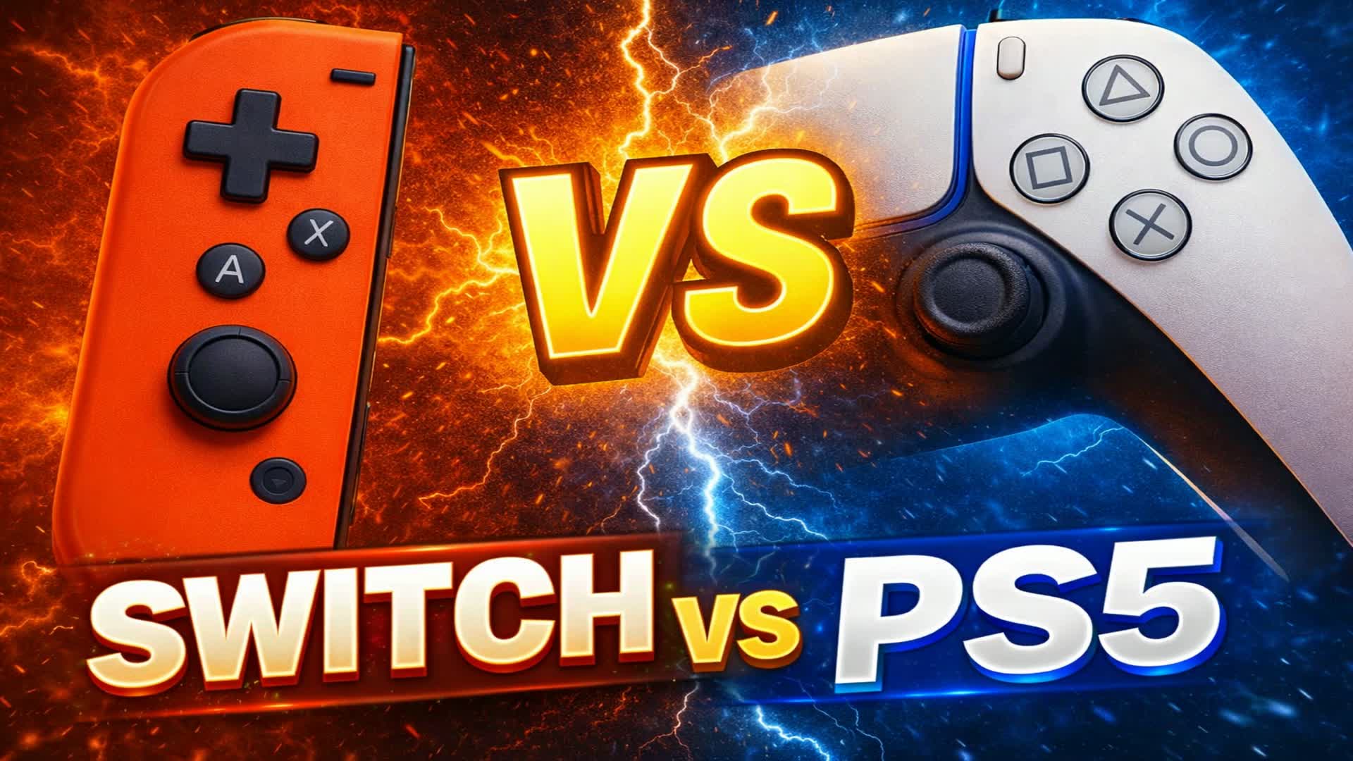 Console Red VS Blue Switch