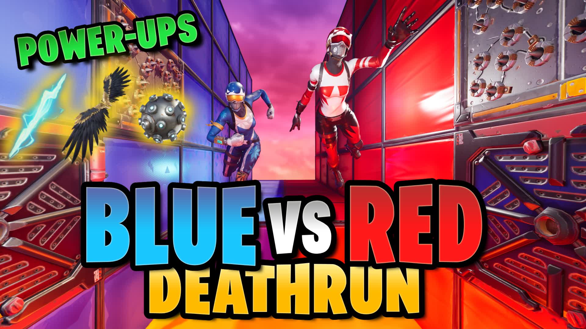 🔴🔵 RED VS BLUE DEATHRUN