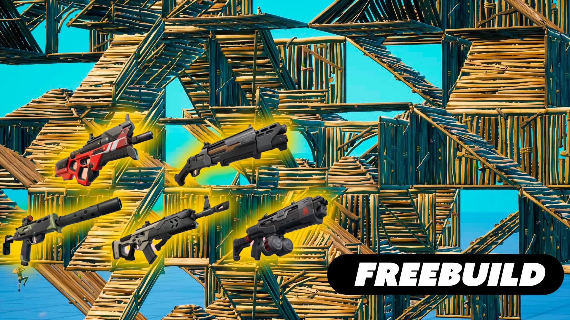FREEBUILD + 50 BOTS[CHAPTER 6 WEAPONS]
