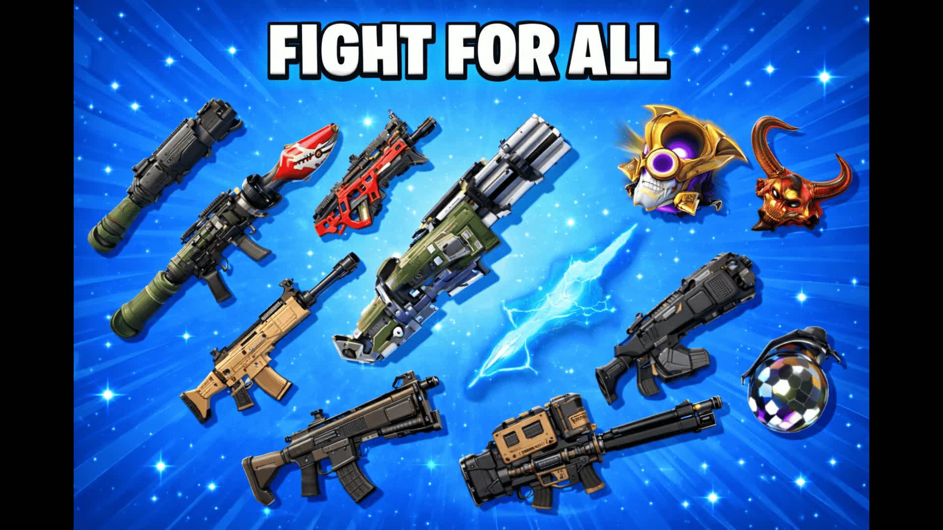 ALL WEAPONS FREE FOR ALL FIGHTING