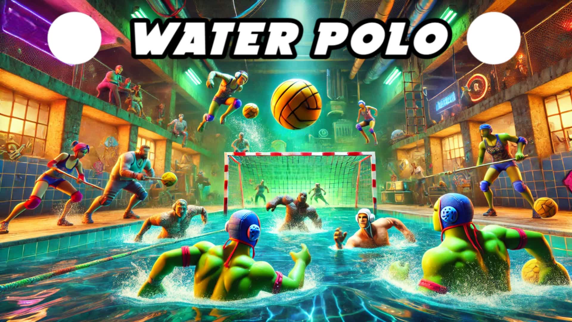 TMNT RED VS BLUE NINJA WATER POLO