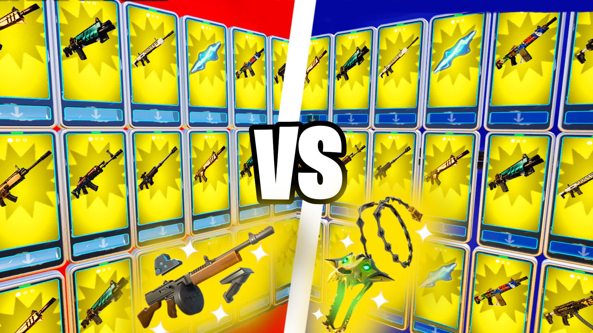⭐MYTHIC RED VS BLUE⭐