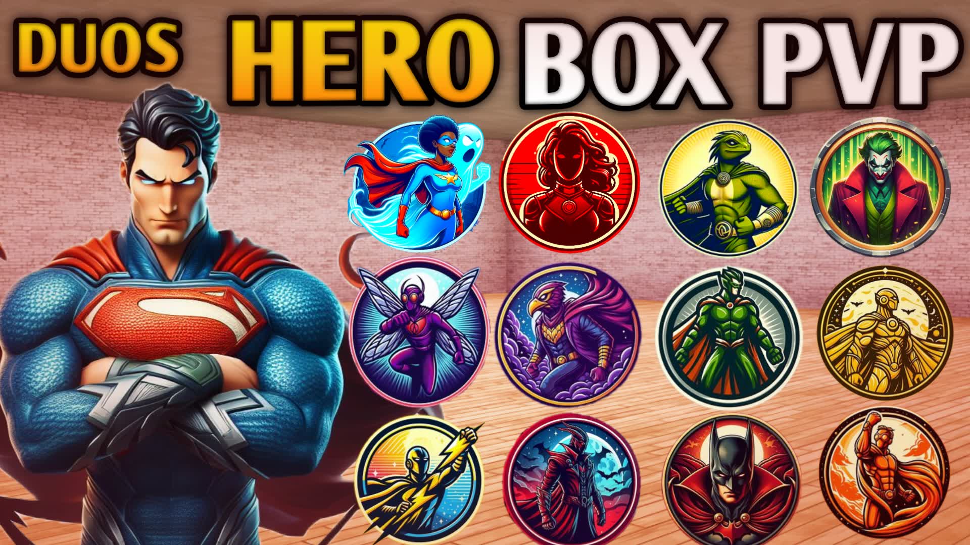 🦸SUPER HERO BOX PVP DUOS📦