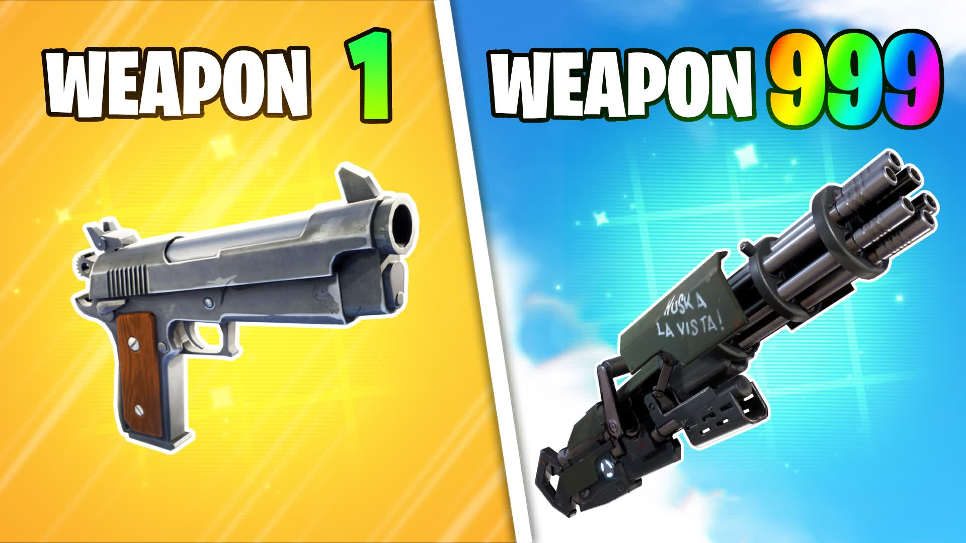 ☁️ CLOUDY GUN GAME ONE SHOT 🎯