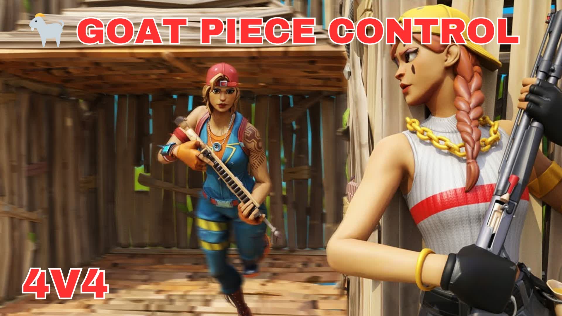 🐐GOAT PIECE CONTROL 4V4🎯