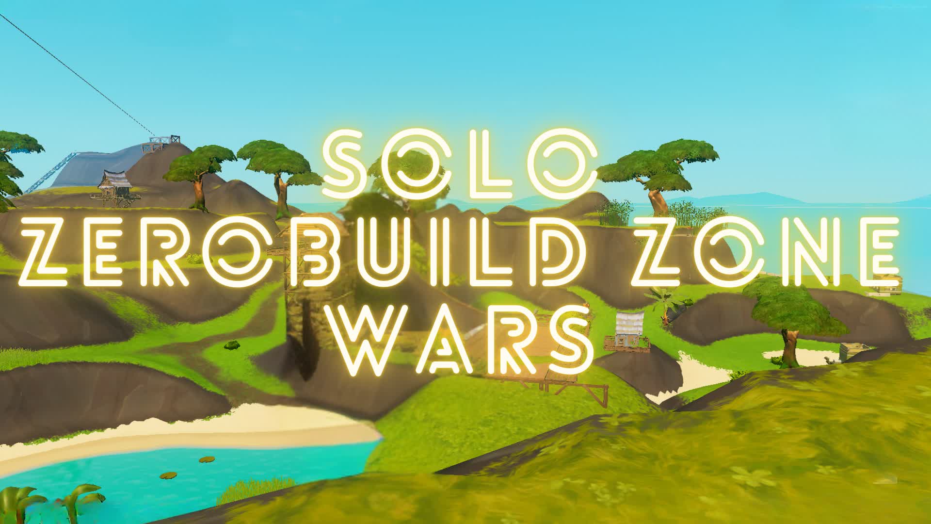 SOLO ZERO BUILD  ZONE WARS