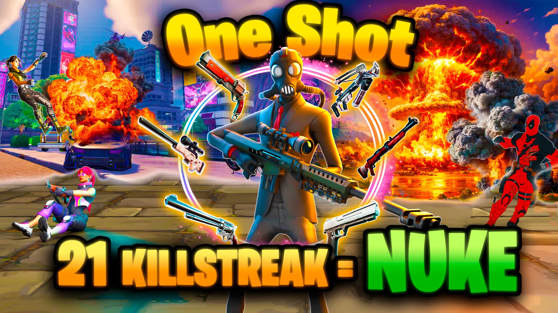 💥ONESHOT NUKE STREAK💥