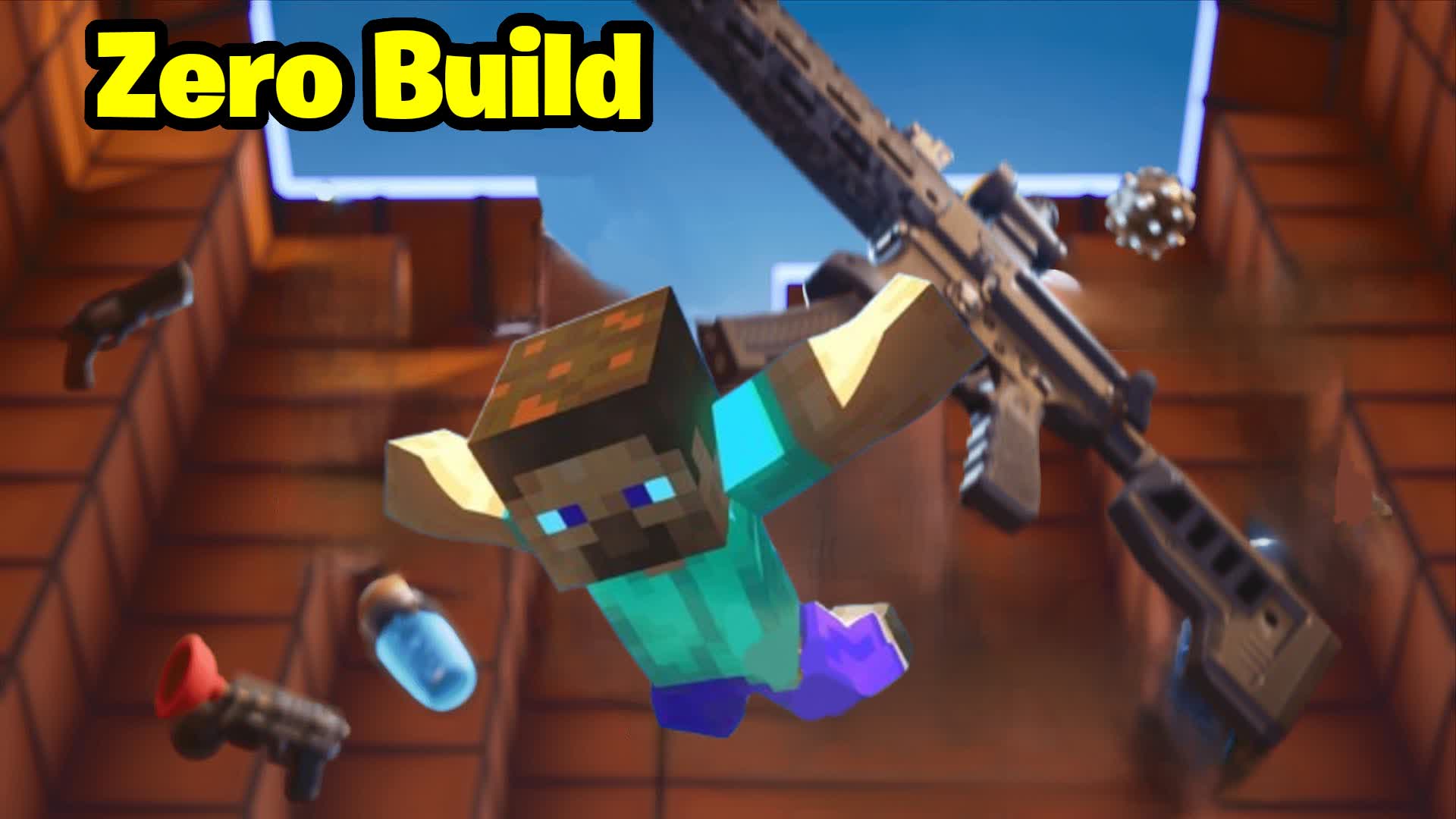 Mincraft The Pit Zero Build Free For All