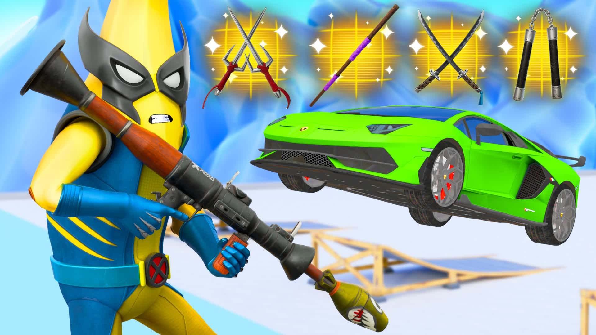 TMNT ROCKETS VS CARS