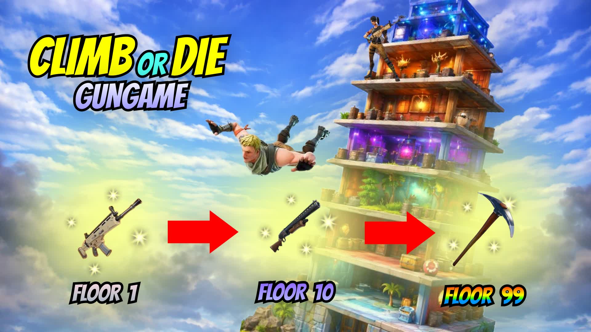 CLIMB OR DIE GUNGAME