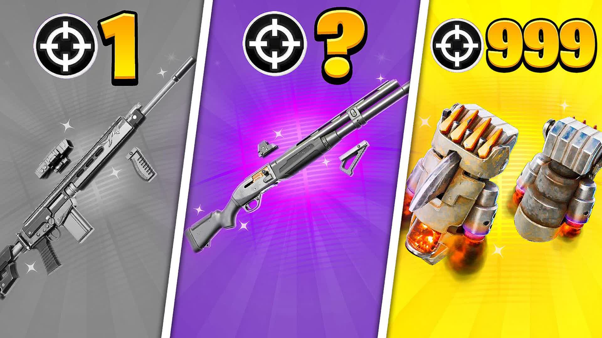 ⭐MEGA OG 🎯 GUN GAME ONE SHOT ⚔️