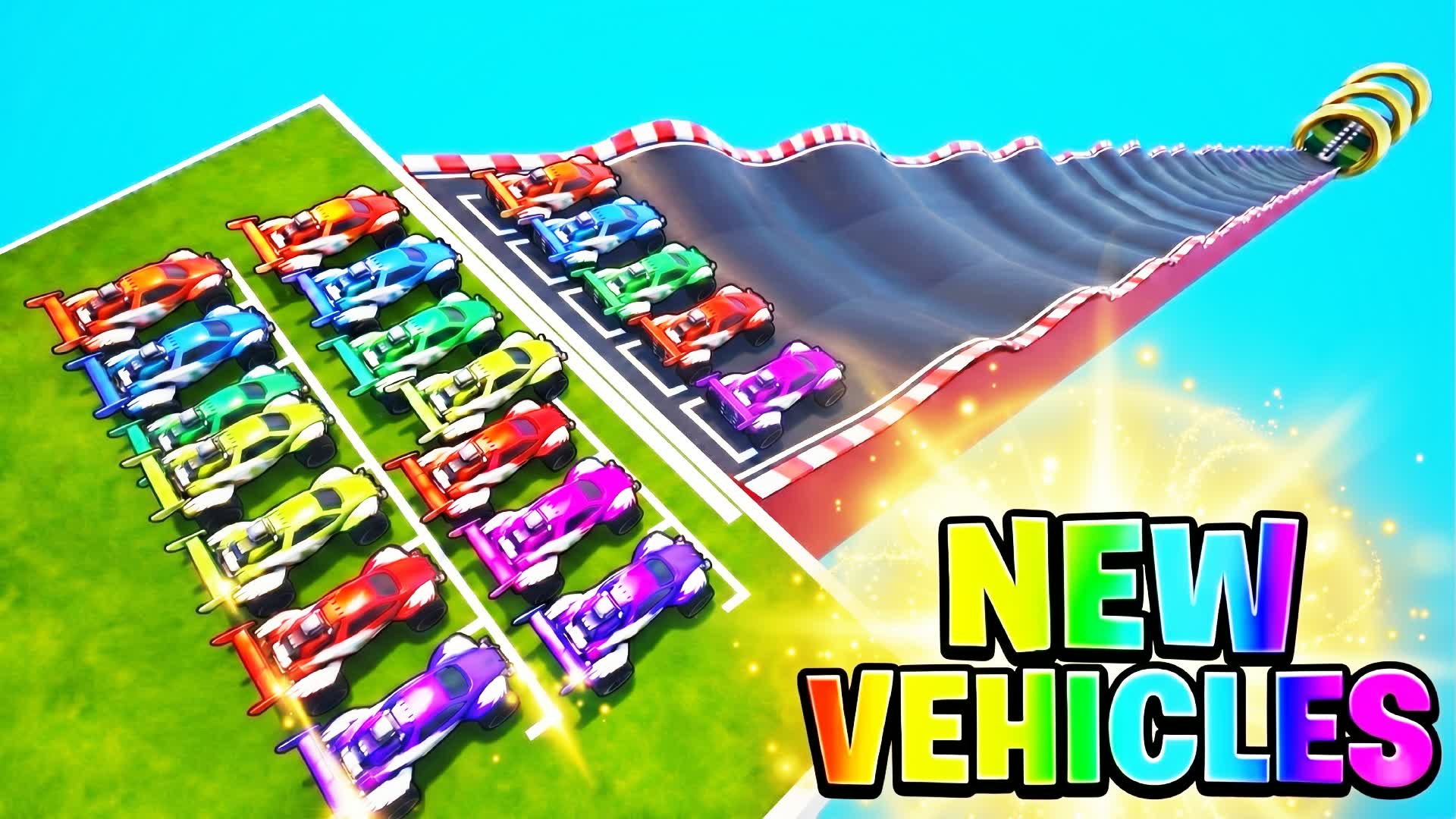 ULTIMATE CRAZY CAR MEGA RAMP 🚗
