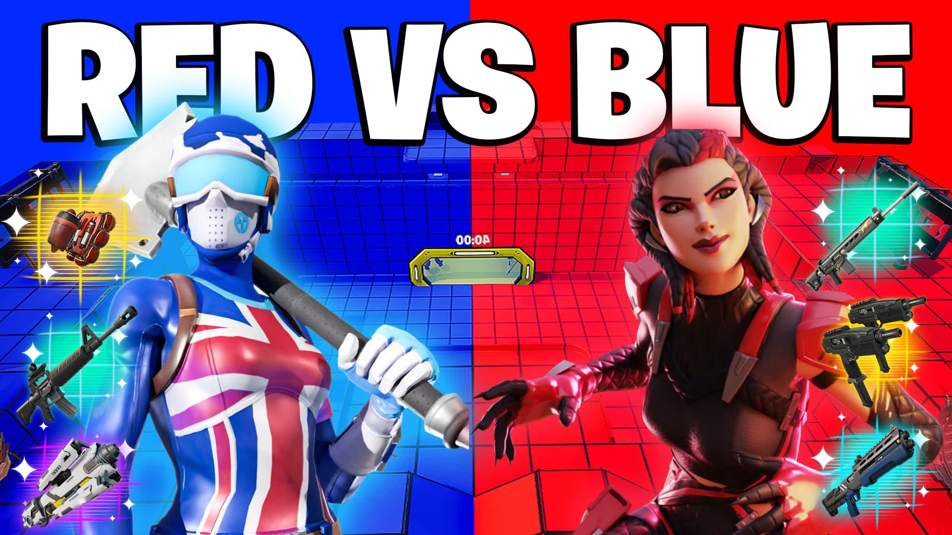 RED VS BLUE: DOMINATION🔵🔴