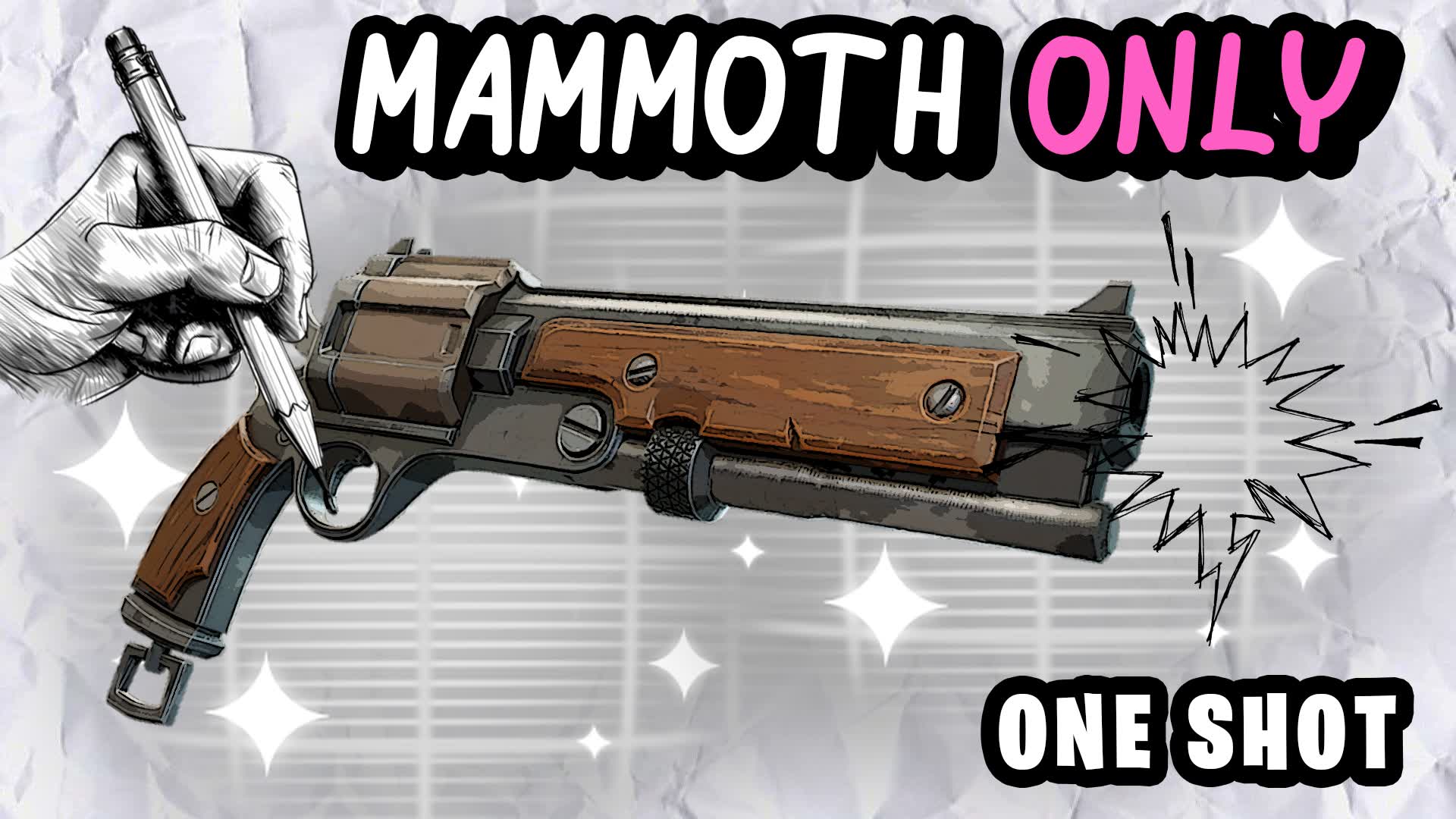 SCRIBBL TILTED MAMMOTH ONLY 🎯ONE SHOT🔫