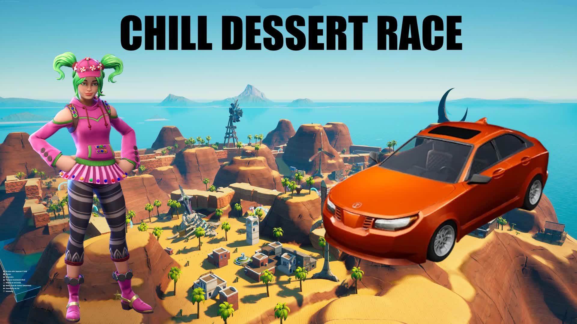 chill dessert race
