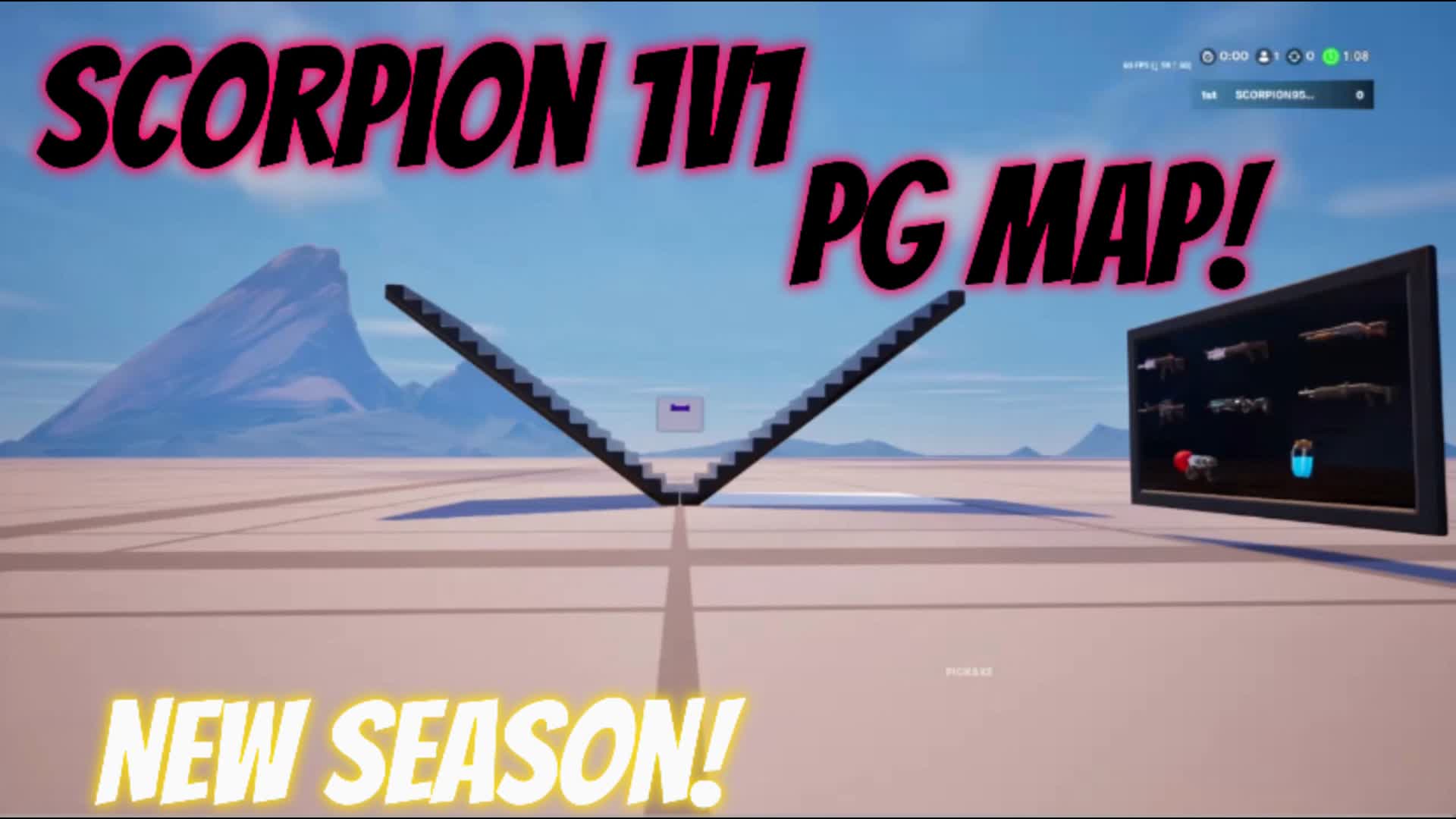 Scorpion 1V1 PG Map