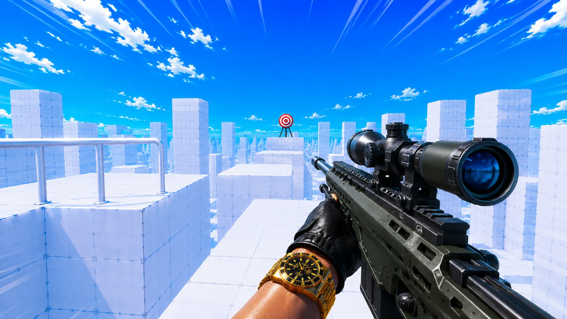 SUPER HARD TRICKSHOT PARKOUR