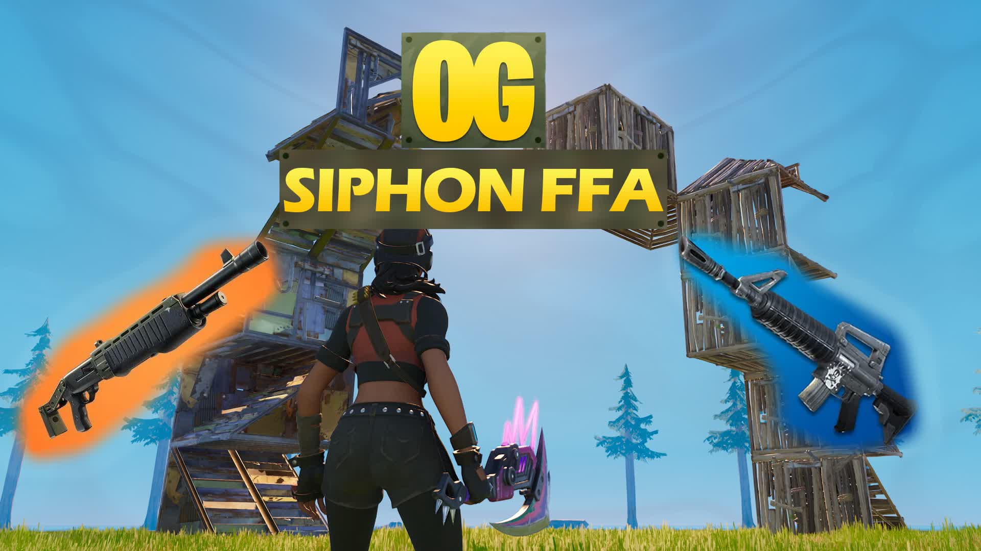 OG Siphon Free for All | 1v1v1 | FFA