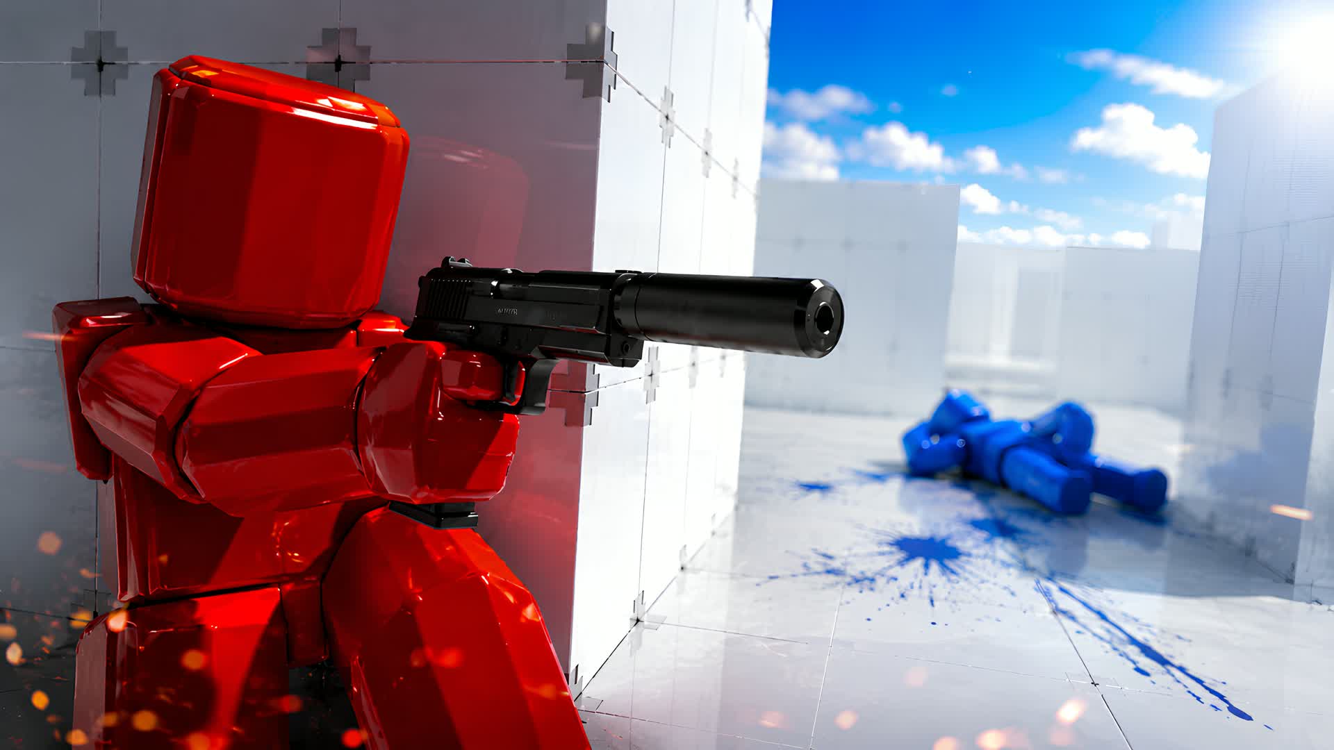 SILENCED RED VS BLUE 🔴🔵