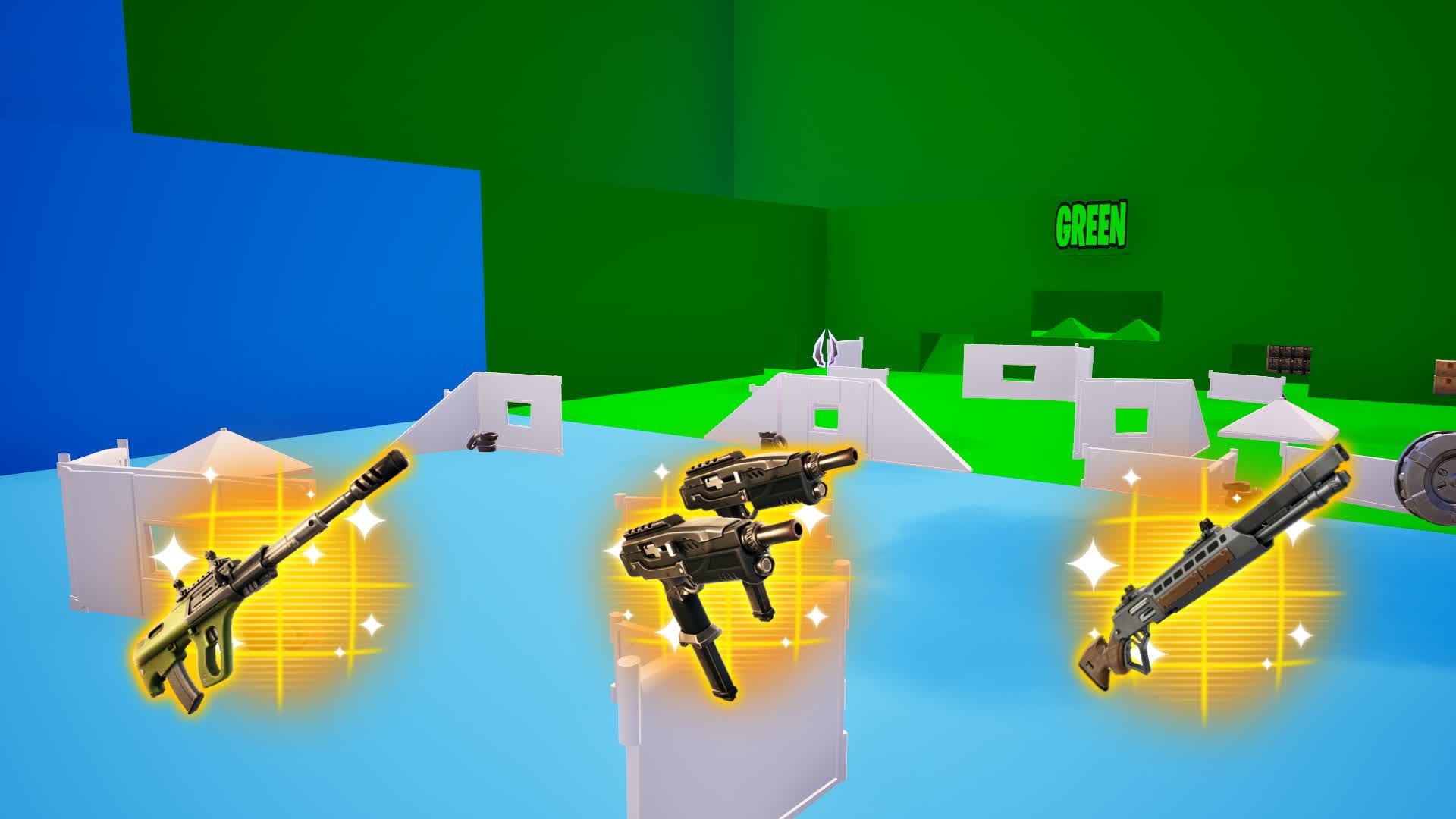 💚GREEN VS BLUE💙 *ZERO BUILD*