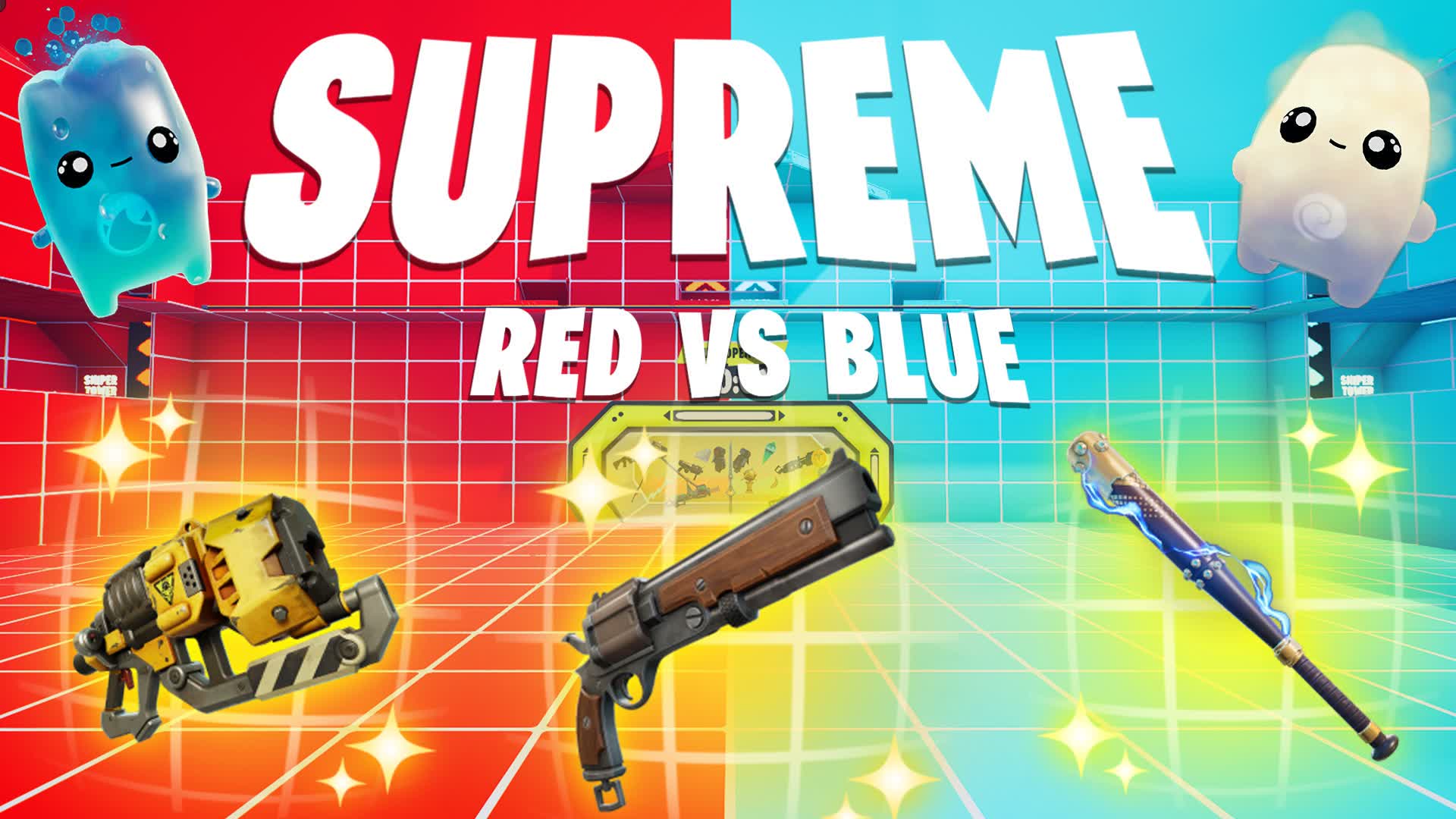 SUPREME RED VS BLUE 🔴🔵
