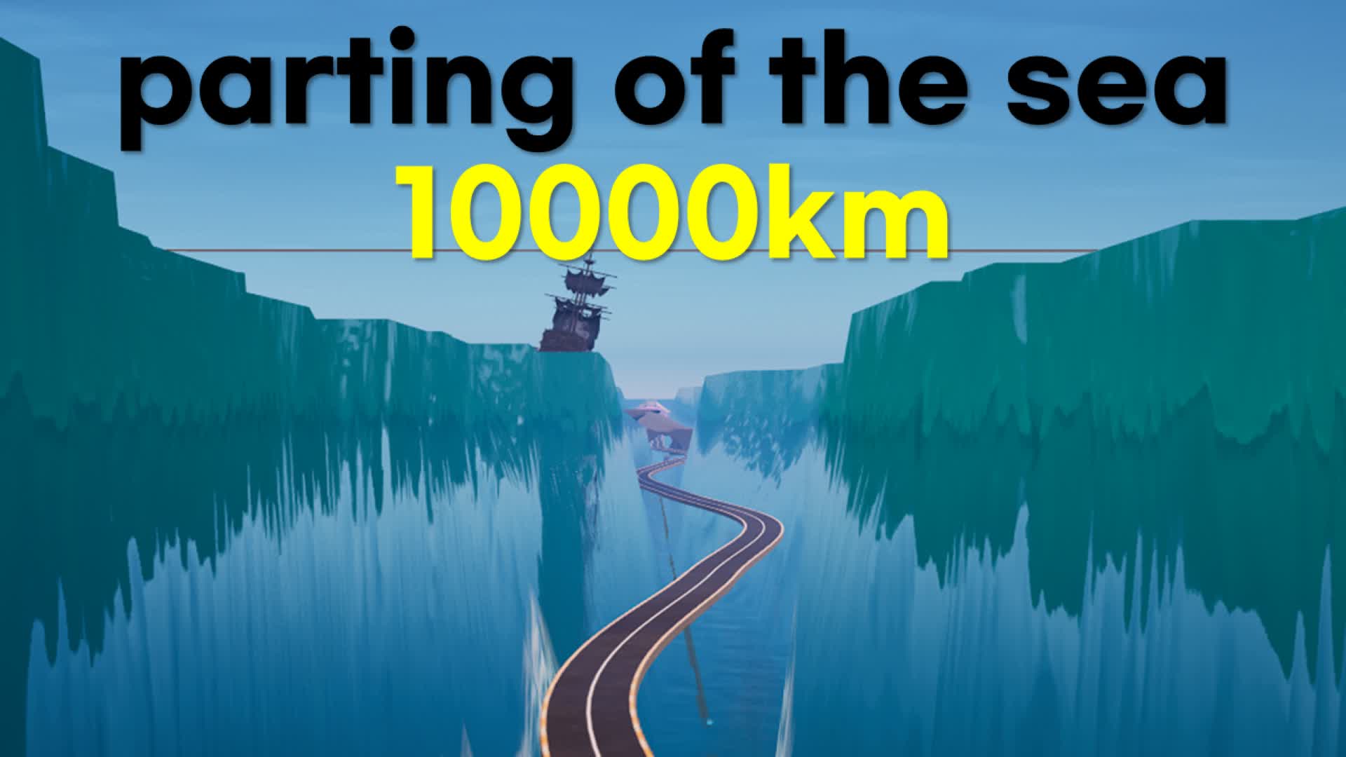 parting of the sea 10000km